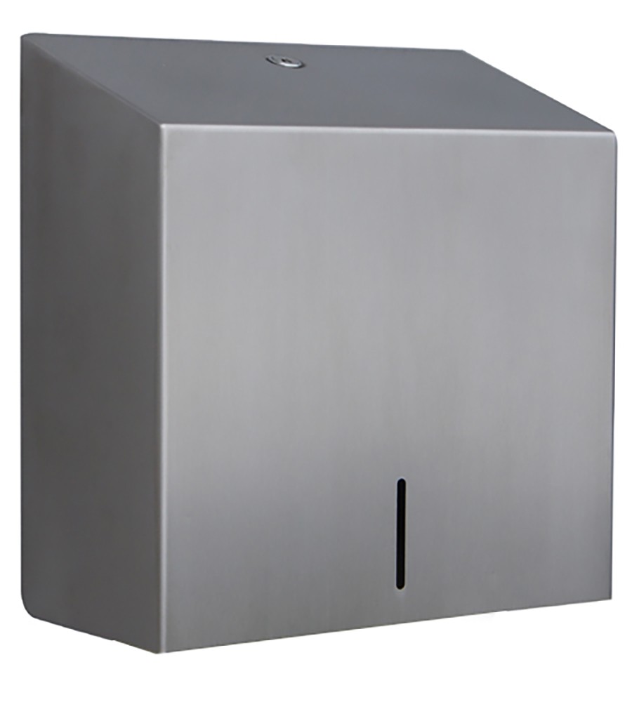 Paper towel dispensers in stainless steel