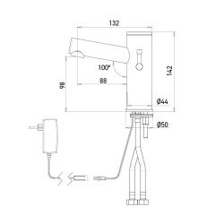 ELITE electronic mixer faucet