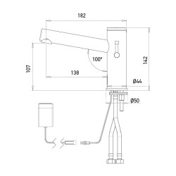ELITE electronic mixer faucet ELITE electronic mixer faucet
