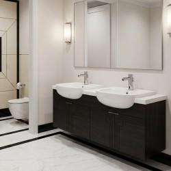 SMART sleek faucet with long spout, touchless design for washbasins and toilet areas SMART sleek faucet with long spout, touchless design for washbasins and toilet areas