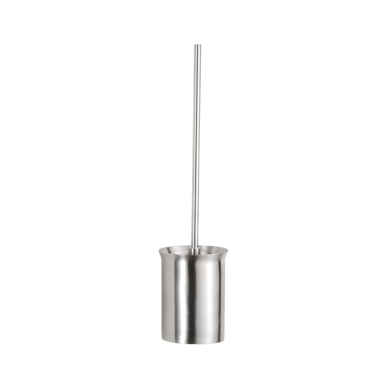 Brushed Stainless Steel Toilet Brush Holder - Sleek and Durable Design Brushed Stainless Steel Toilet Brush Holder - Sleek and Durable Design