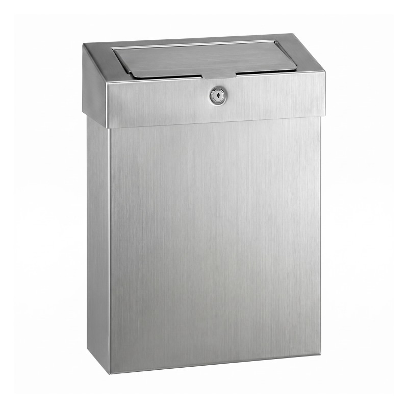 Poubelle inox hygiène féminine avec sas ELITE Poubelle inox hygiène féminine avec sas ELITE