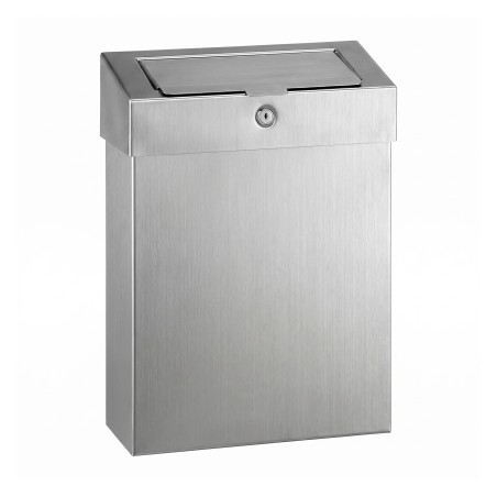 Poubelle inox hygiène féminine avec sas ELITE