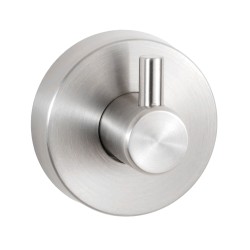 Simple coat hook in stainless steel