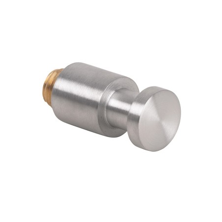 Stainless steel wall hook with minimalist design and invisible mounting
