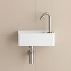 Robinet automatique inox ONE MINI pour petit lave-mains