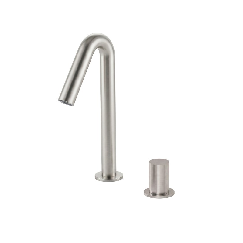 Mitigeur design automatique de lavabo inox brossé ONE Mitigeur design automatique de lavabo inox brossé ONE