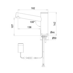 Grifo automático ELITE Acero inoxidable AISI 316