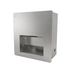 Secador de manos empotrado automático inox alta resistencia antivandálico Secador de manos empotrado automático inox alta resistencia antivandálico