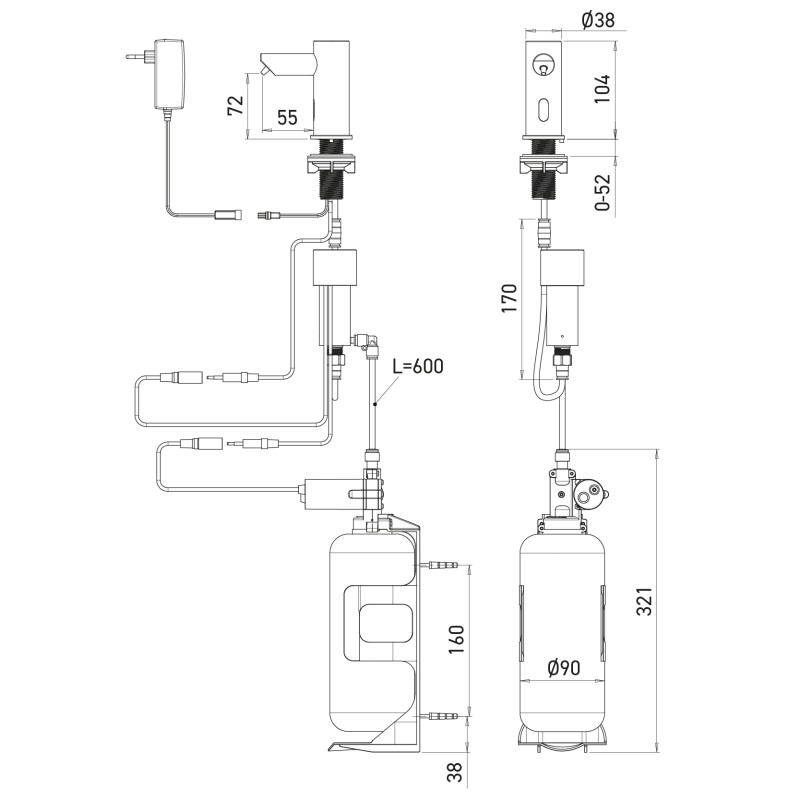 Smart Stainless Steel Soap Dispenser Plan Smart Stainless Steel Soap Dispenser Plan