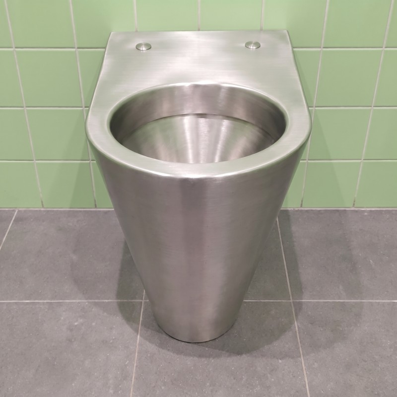 WC inox pour enfants anti-vandalisme WC inox pour enfants anti-vandalisme