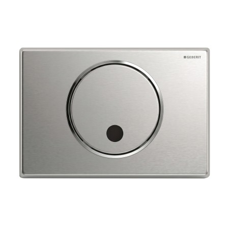 GEBERIT SIGMA 10 Stainless Steel Infrared Sensor Flush Plate