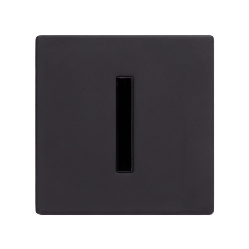 Robinet urinoir électronique encastré I-CARO en inox noir mat Robinet urinoir électronique encastré I-CARO en inox noir mat