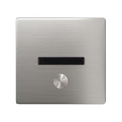 Grifo automático o manual para urinario I-CARO empotrado en acero inoxidable, sensor infrarrojo