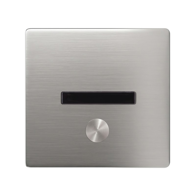 Grifo automático o manual para urinario I-CARO empotrado en acero inoxidable, sensor infrarrojo