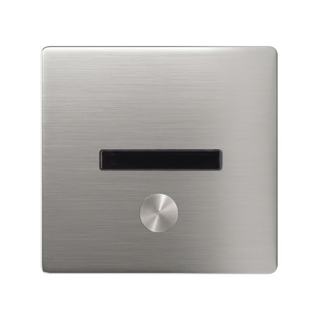 Grifo automático o manual para urinario I-CARO empotrado en acero inoxidable, sensor infrarrojo