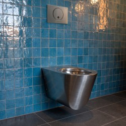 WC suspendu inox ULTIMA pour chasse directe ou réservoir WC suspendu inox ULTIMA pour chasse directe ou réservoir