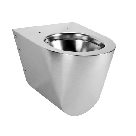 Inodoro suspendido ULTIMA acero inox cepillado