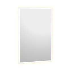 Miroir mural LED avec éclairage de face et rétroéclairage Miroir mural LED avec éclairage de face et rétroéclairage