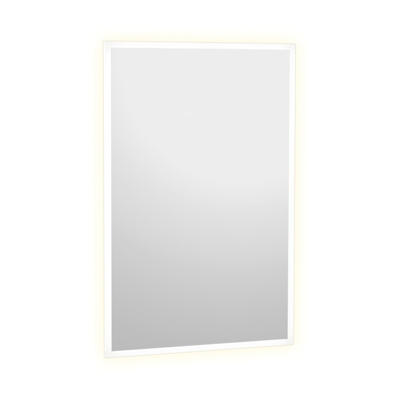 Miroir mural LED avec éclairage de face et rétroéclairage Miroir mural LED avec éclairage de face et rétroéclairage