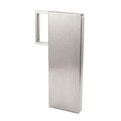 Séparateur inox pour stalle d’urinoir en sanitaires collectifs