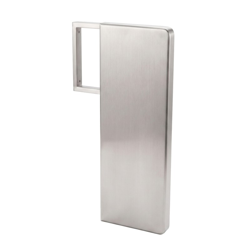 Séparateur inox pour stalle d’urinoir en sanitaires collectifs