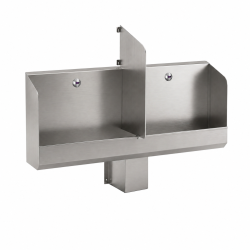Stainless steel urinal separator
