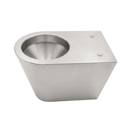 WC enfant inox à poser pour toilettes publiques