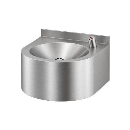 Fontaine à boire automatique murale inox sans contact pour collectivités