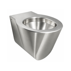 Cuvette inox suspendue, siège WC design Cuvette inox suspendue, siège WC design