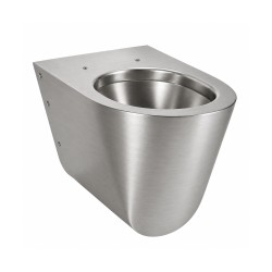 Inodoro suspendido ULTIMA acero inox cepillado
