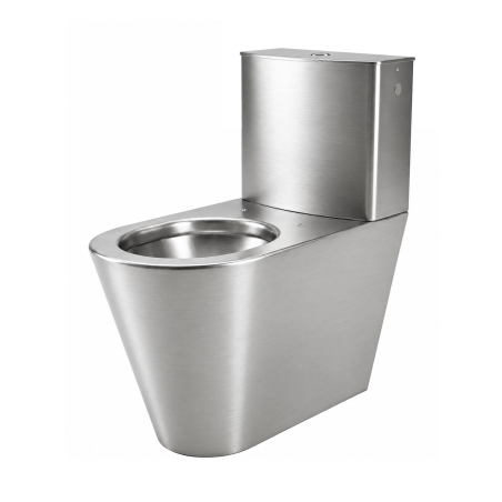 Stainless steel toilet pack ULTIMA avec bowl and tank