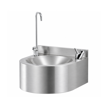 Fuente de agua mural de acero inoxidable AISI 316 para piscinas y zonas costeras