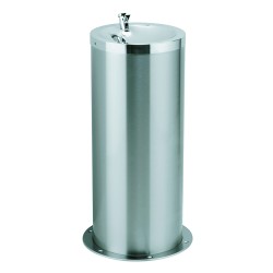 Fuente de agua de pie en acero inoxidable para espacios público