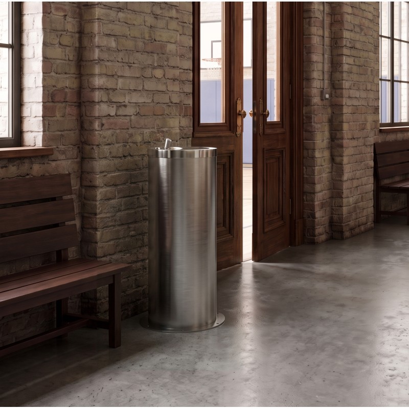 Fontaine à boire automatique sans contact en inox pour collectivités Fontaine à boire automatique sans contact en inox pour collectivités