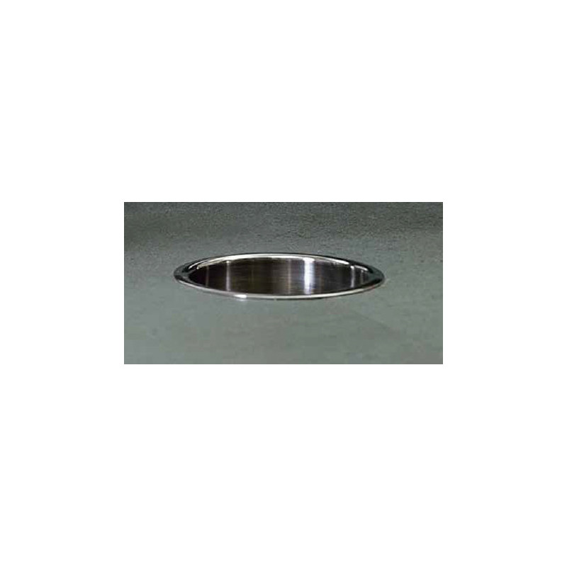 Photo Recessed counter top round waste disposal BO-532