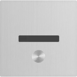 Automatic or manual urinal trigger I-CARO recessed mounting and stainless steel