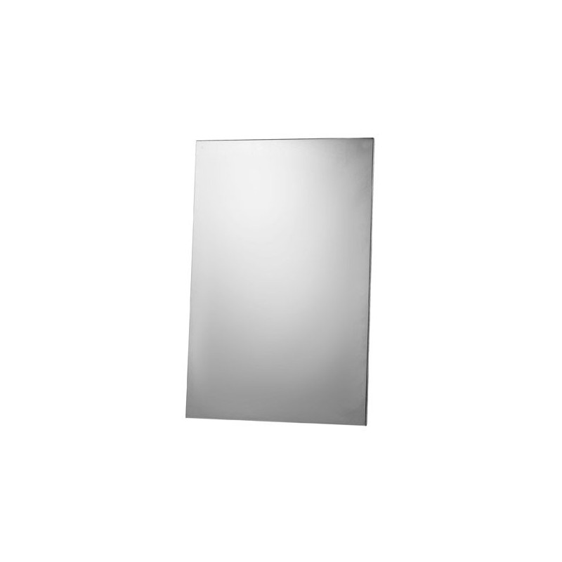 Unbreakable mirror invisible fixations in stainless steel