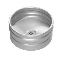 Wash basin to be placed stainless steel design beer keg