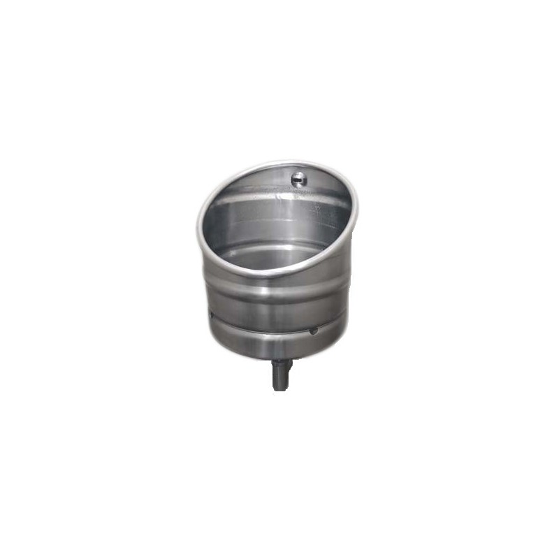 Beer keg urinal KEG stainless steel with automatic flush