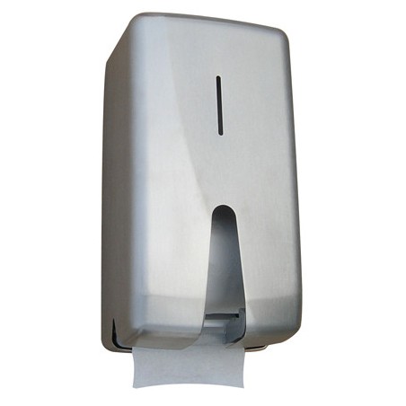 Porte-rouleau papier toilette double inox FUTURA