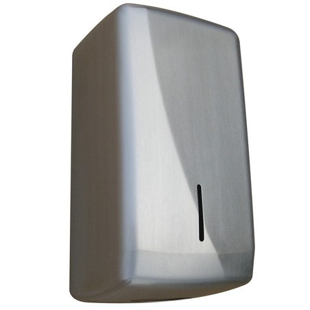 Toilet dispenser flat paper stainless steel FUTURA