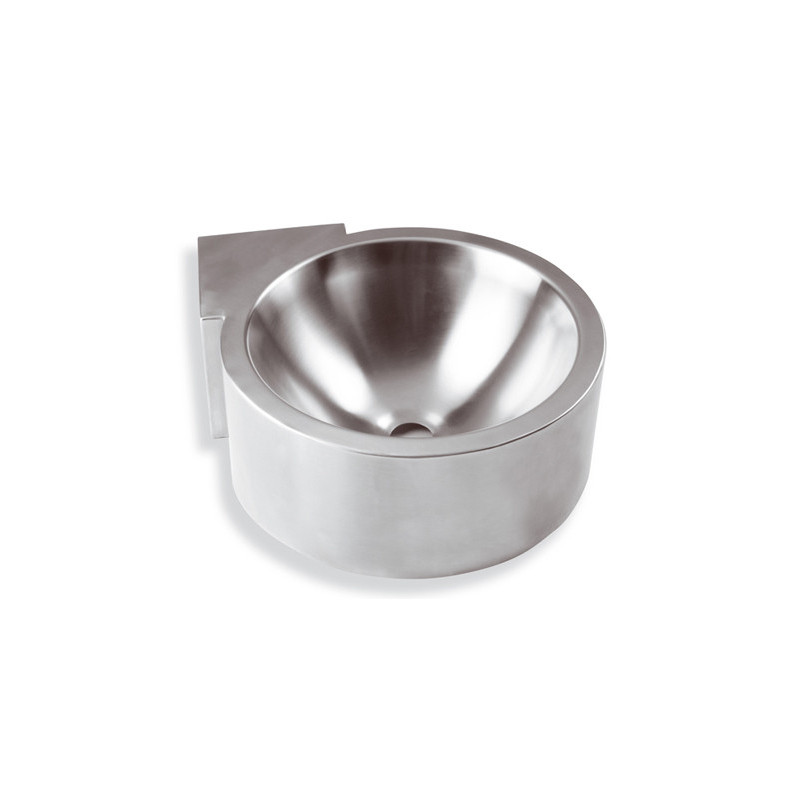 Photo Corner wash basin mural stainless steel LM-017-S