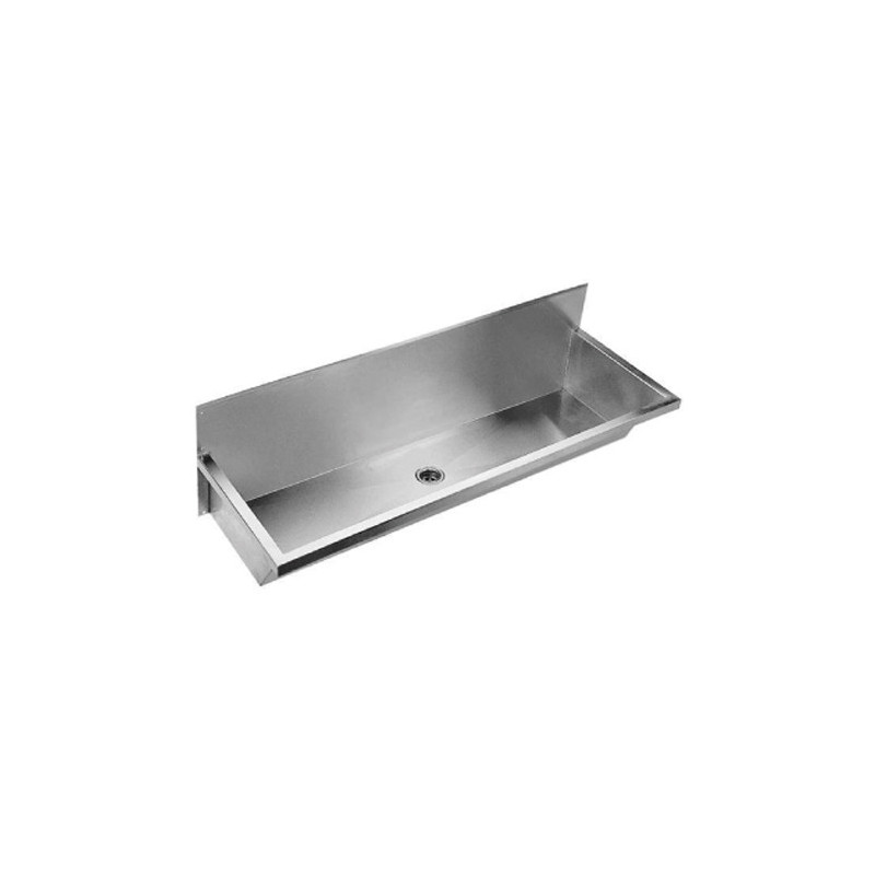 Photo Collective wash basin stainless steel for wall faucets LVC-1200