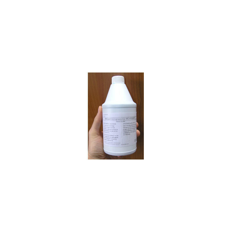 Photo Biological toilet cleaner for HYGISEAT SUP1085