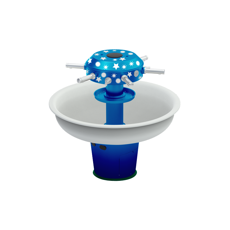 Lavabo de jardín de infancia sobre soporte con opción de decoración