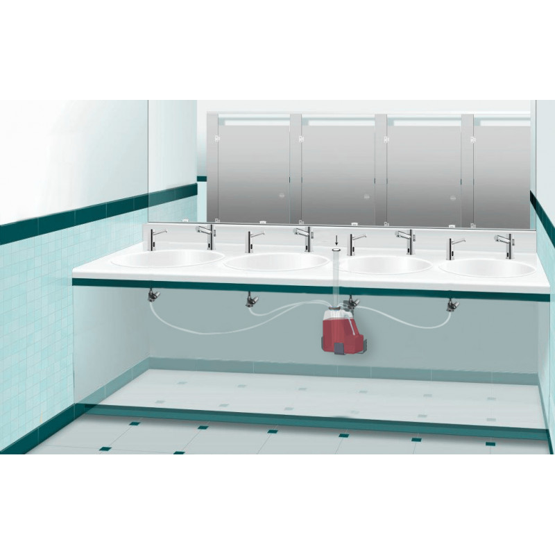 Photo Centralized soap dispensing system for SUPRATECH' electronic dispensers RES-790
