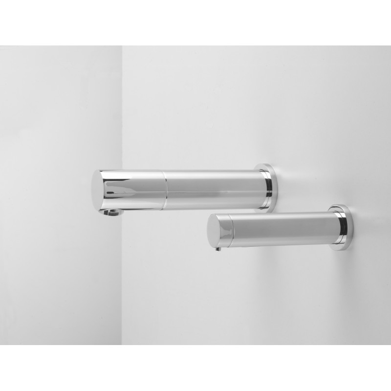 Solid electronic faucet RONDEO with matching soap dispenser