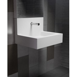 Lavabo mural avec robinet automatique RONDEO intégré