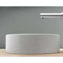 Electronic wall-mounted tap for high-end RONDEO basins